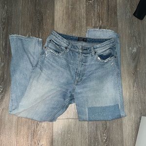 Abercrombie & Finch Ankle Straight Jeans